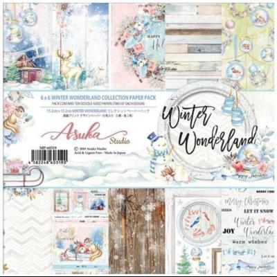 Asuka Studio Memory Place Winter Wonderland Designpapier - Paper Pack